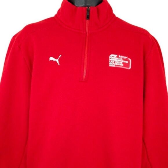 2023 Formula 1 Grand Prix Sweatshirt Mens Size XL PUMA Las Vegas Guest Services